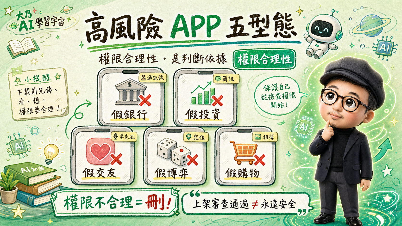 高風險 APP 五型態
